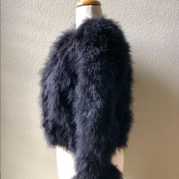 Sold Elsewhere::: Vintage Maribou Jacket 1990’s - Picture 12 of 15